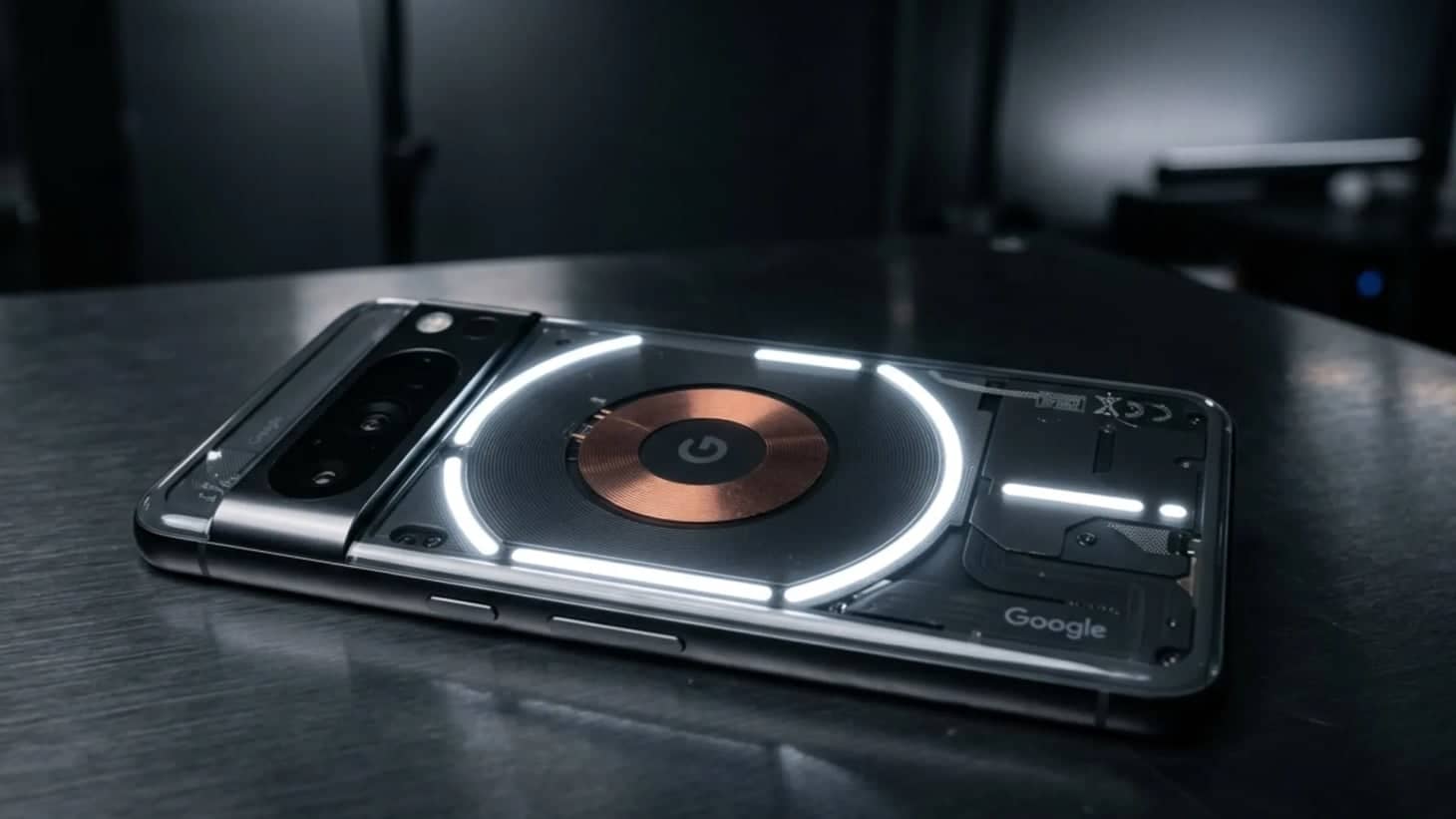 Google добавил подсветку задней панели Pixel 11 в Android 17