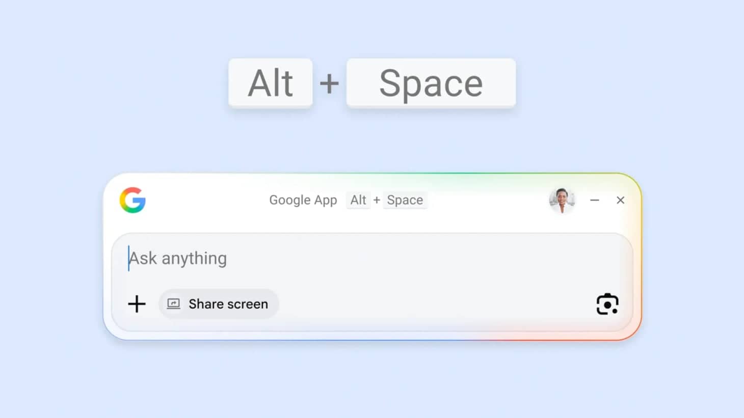 Google launches Windows app with Alt+Space search shortcut