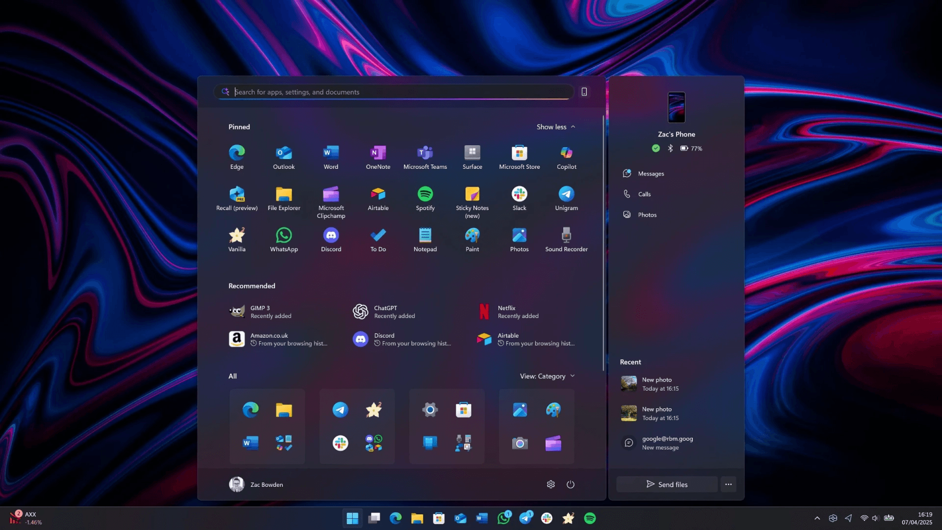 Microsoft rediseña el menú de Inicio de Windows 11
