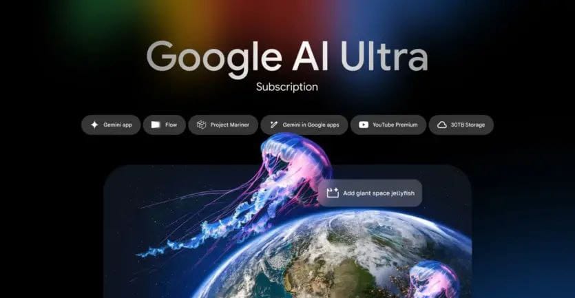 Google lanza AI Ultra con 30TB y video avanzado