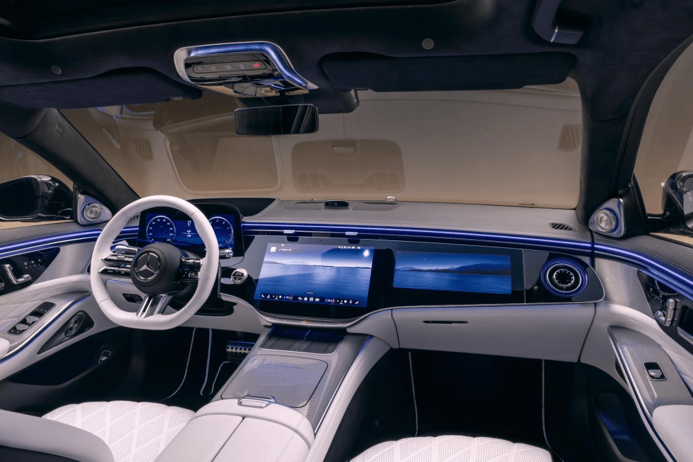 Mercedes unveils 2027 S-Class with 537hp V8 and AI cockpit