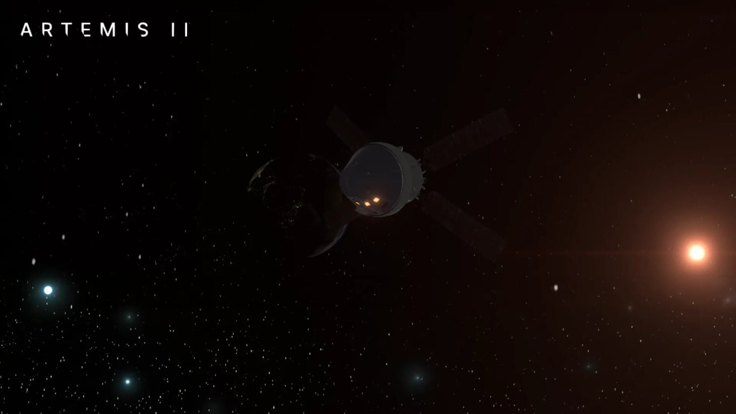 Orion (Artemis 2) вышел на лунную траекторию