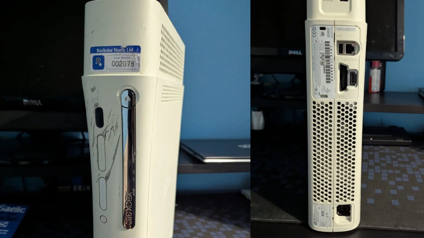 Xbox 360 Thrift Find Reveals 118GB GTA IV Dev Kit